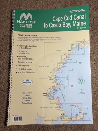 Maptech waterproof chartbook - maptech,
